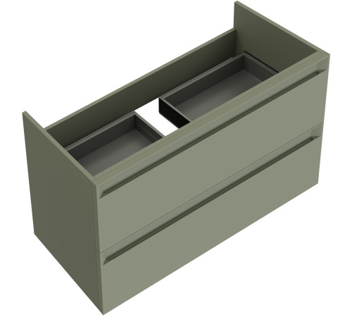 Тумба под раковину Allen Brau Eclipse 100 1.E1003.CGM 2.0 олива матовый