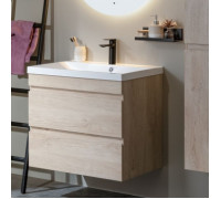 Тумба под раковину Aquanet Нота New 60 дуб светлый