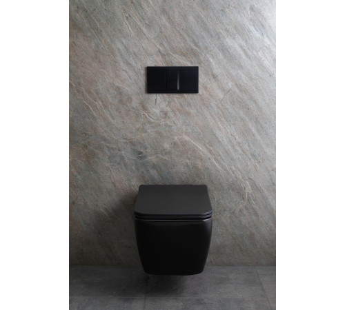 Чаша подвесного унитаза Allen Brau Liberty 4.33007.31 черный матовый