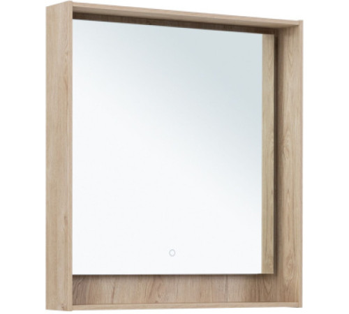 Зеркало Aquanet Милан 80 дуб светлый