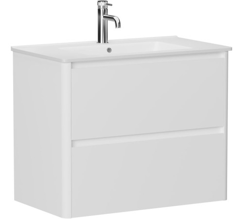 Тумба под раковину Allen Brau Gravity 80 1.370009.WM белый матовый