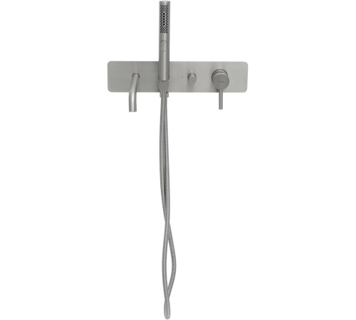 Смеситель для ванны Allen Brau Priority 5.31A06-BN (с внутренней частью) никель браш