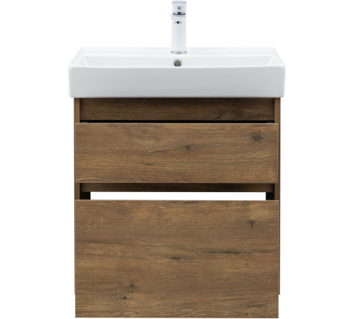 Тумба под раковину Aquanet Nova Lite 2.0 60 дуб рустикальный