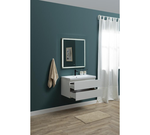 Зеркало Aquanet Nova Lite 75 дуб рошелье LED