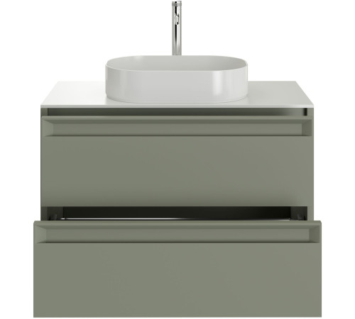 Тумба под раковину Allen Brau Fantasy 80 1.11001.CGM 2.0 олива матовый