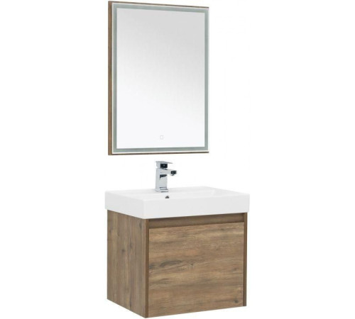 Мебель для ванной Aquanet Nova Lite 60 дуб рустикальный (1 ящик)