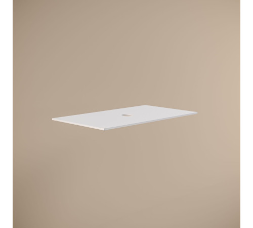 Столешница Allen Brau Activity 80 1.34022.K иск. камень белый