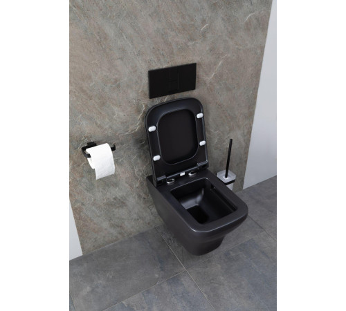 Чаша подвесного унитаза Allen Brau Infinity 4.21011.31 черный матовый