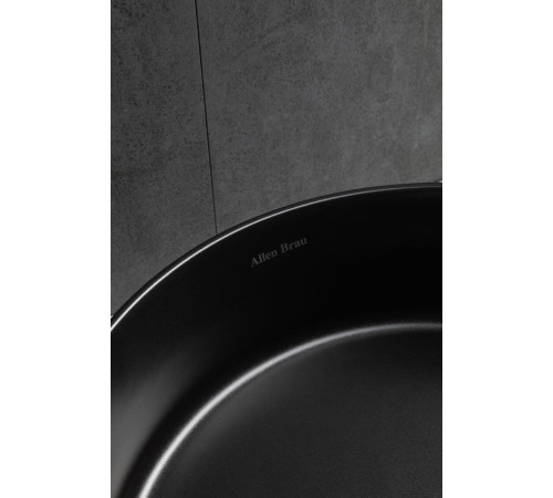 Раковина накладная Allen Brau Fantasy Line 36 4.11032.31 черный матовый