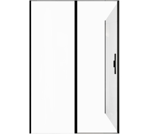 Душевой уголок Allen Brau Priority 140x80 3.31036.BBA + 3.31042.BBA черный браш