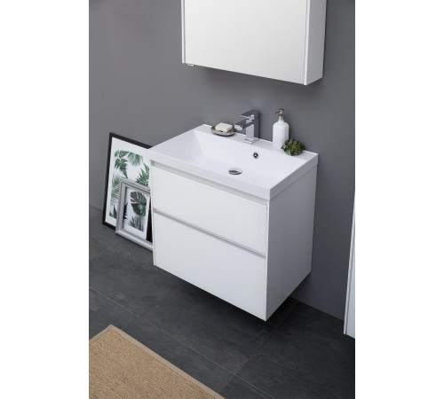 Мебель для ванной Aquanet Гласс 80 белый