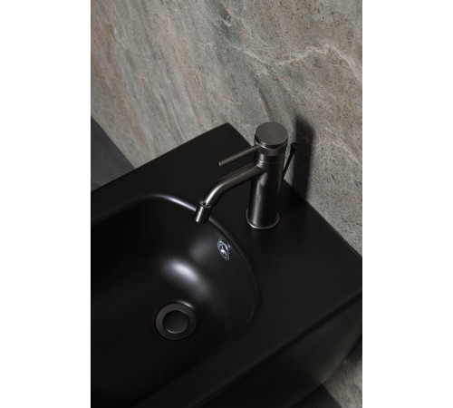 Смеситель для биде Allen Brau Priority 5.31A04-MG (с донным клапаном) графит браш