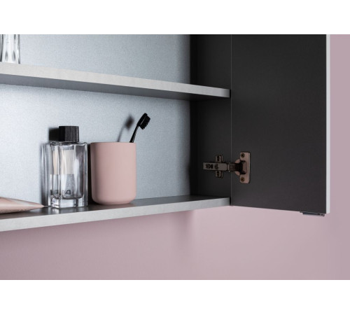 Зеркальный шкаф Aquanet Порто 70 белый