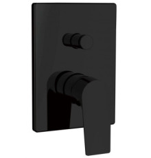 Смеситель для душа Aquanet Static Black AF330-51B (с внутренней частью)