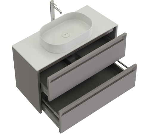 Тумба под раковину Allen Brau Fantasy 80 1.11001.PGM 2.0 платина матовый