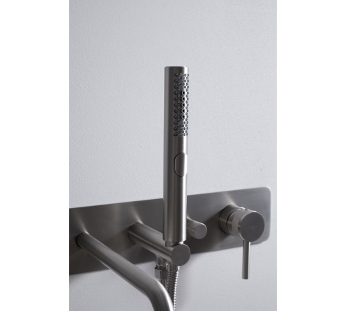 Смеситель для ванны Allen Brau Priority 5.31A06-BN (с внутренней частью) никель браш