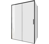 Душевой уголок Aquanet Pleasure Evo 130x100 AE65-130x100-BT профиль черный, прозрачное стекло