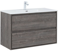 Тумба под раковину Aquanet Милан 100 дуб рошелье