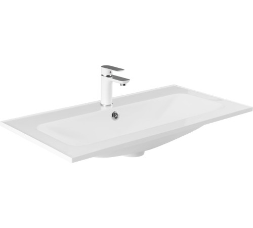 Тумба под раковину Aquanet Арт 90 ясень графит