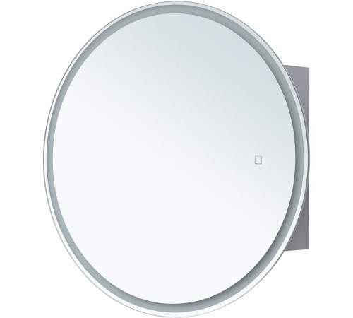 Зеркальный шкаф Aquanet Оптима 80 белый, с LED подсветкой