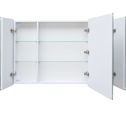 Зеркальный шкаф Aquanet Оптима 120 с LED подсветкой