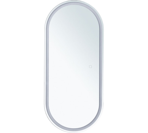 Зеркальный шкаф Aquanet Монте 40 белый, с LED подсветкой