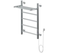 Полотенцесушитель электрический Aquanet Mauro 60х40 Тэн справа , с полкой