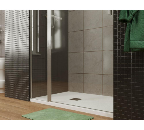 Душевая дверь Allen Brau Priority 90 3.31026.BA серебро браш