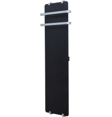 Полотенцесушитель электрический Allen Brau Infinity 140x44 с рейлингом 2.0 и креплением, серебро браш