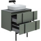 Тумба под раковину Allen Brau Reality 80 1.32005.CGM олива матовый
