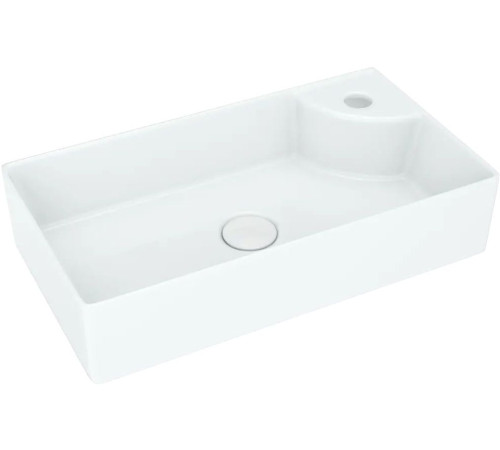 Тумба под раковину Aquanet Милан 45 белый глянец