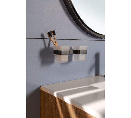 Стакан Allen Brau Infinity 6.21003-31 белый/черный матовый