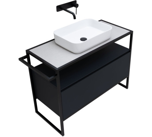 Тумба под раковину Allen Brau Priority 100 1.31003.AM антрацит матовый