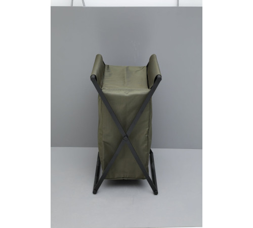 Корзина для белья Allen Brau Priority черный/оливковый