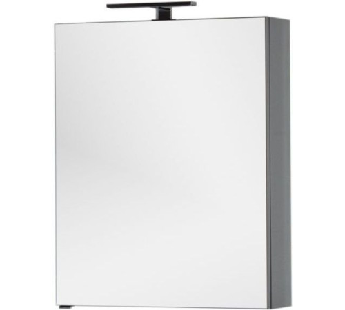 Зеркальный шкаф Aquanet Алвита 70 серый антрацит