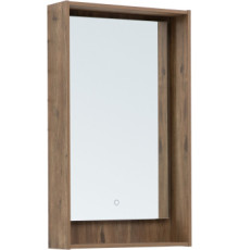 Зеркало Aquanet Милан 50 дуб рустикальный