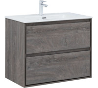 Тумба под раковину Aquanet Милан 80 дуб рошелье