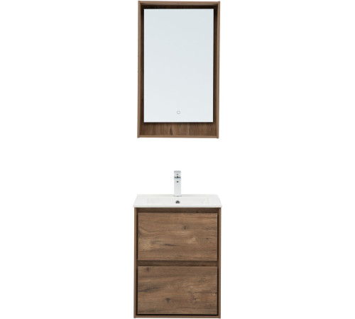 Тумба под раковину Aquanet Милан 50 дуб рустикальный