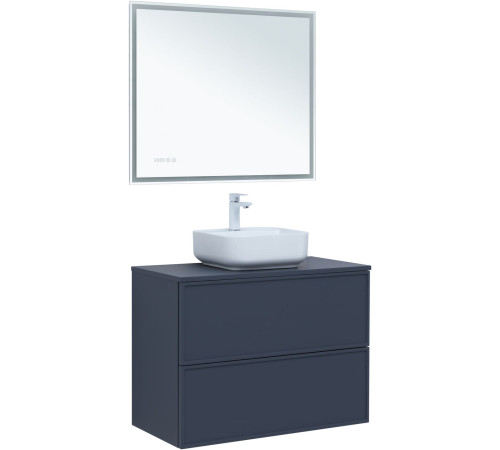 Тумба под раковину Aquanet Арт 90 маренго