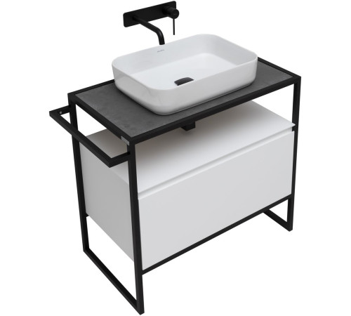 Тумба под раковину Allen Brau Priority 80 1.31002.WM белый матовый