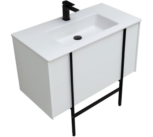 Тумба под раковину Allen Brau Reality 90 1.32006.WM белый матовый