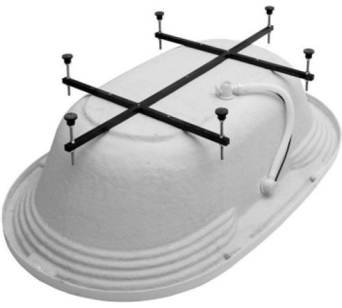 Каркас сварной для акриловой ванны Aquanet Mishel 190