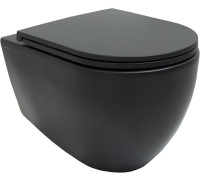 Чаша подвесного унитаза Allen Brau Reality 4.32006.31 черный матовый