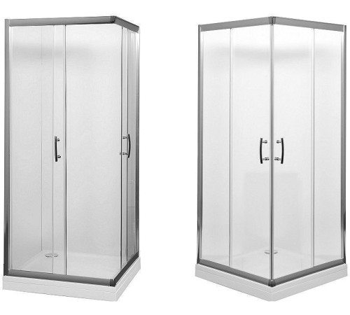 Душевой уголок Aquanet Alfa Cube NAA1142 90x90, прозрачное стекло