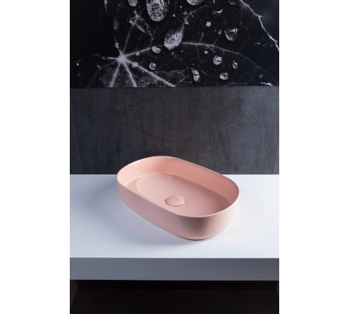 Раковина накладная Allen Brau Fantasy 55 4.11022.SM розовый