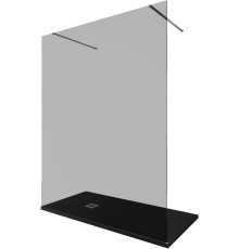 Душевая перегородка Allen Brau Infinity 2 160 3.21056.BA.T серебро браш