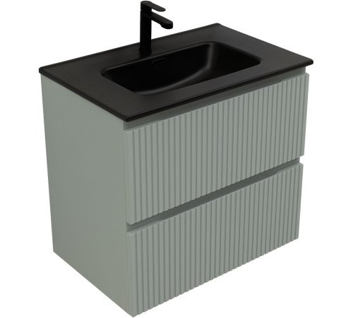 Тумба под раковину Aquanet Джейн (Flat) 70 мисти грин