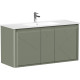Тумба под раковину Allen Brau Paris 120 1.360004.CGM олива матовый