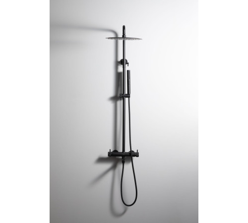 Душевая стойка Allen Brau Priority 5.31A10-31 черный матовый