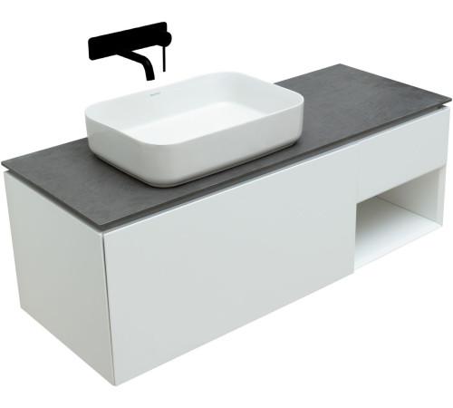 Тумба под раковину Allen Brau Infinity 120 1.21006.WM L белый матовый